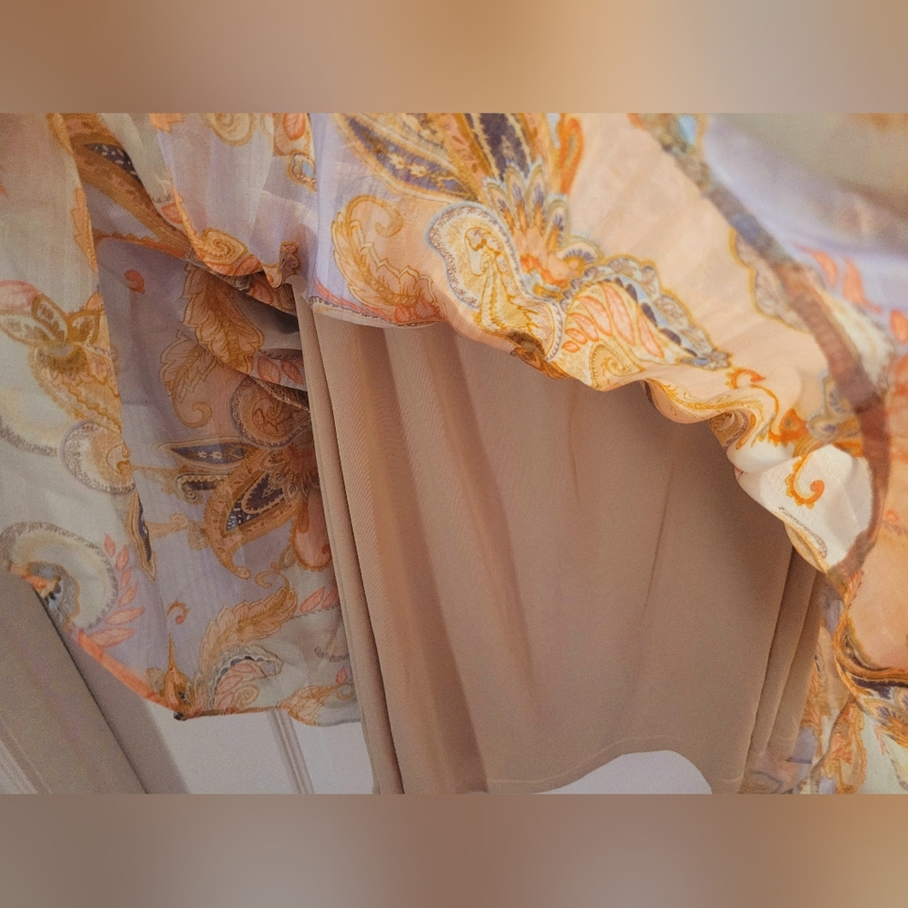 🥭🪻City Chic Pastel Floral Midi Dress - Picture 8 of 16